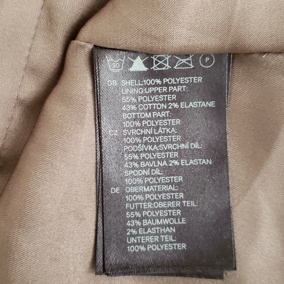 H&M Strapless Gray Midi Dress, Size 4 - Picture 6 of 7